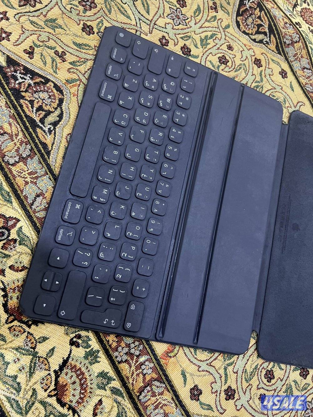 كيبورد ابل سمارت الاصلي 12.9 انش يركب علي ايباد برو 12.9 بوصة نظيف1