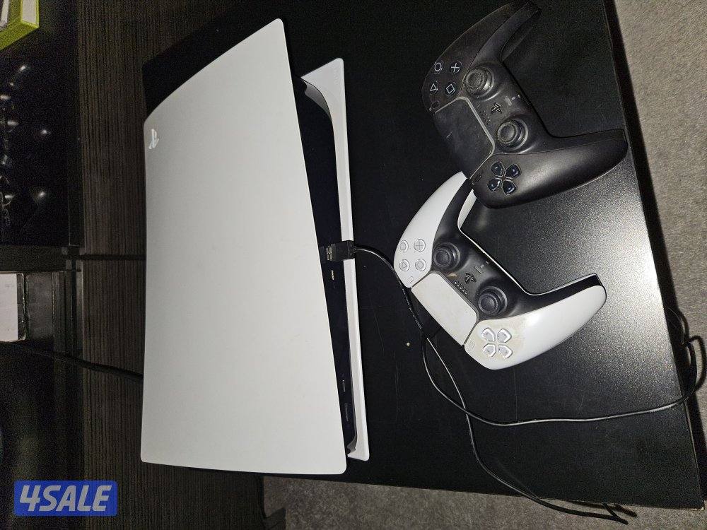 سوني بلي ستيشن PS5 disc + يدتين1