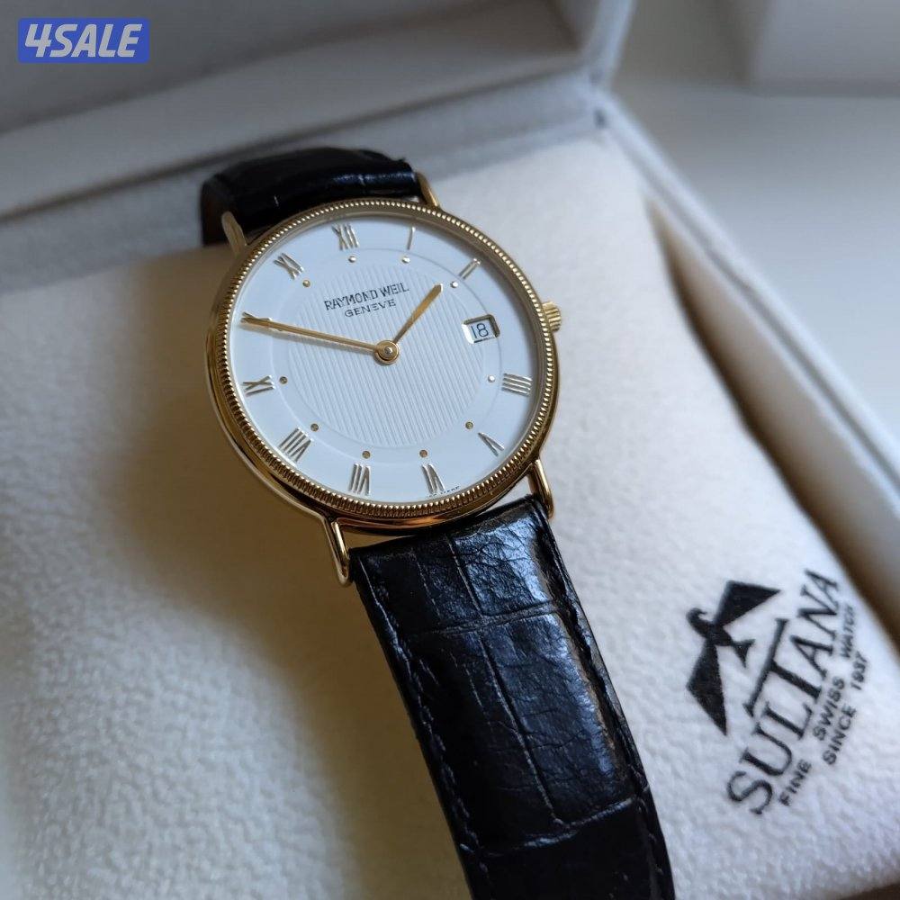 Raymond Weild Geneve 18K Gold Plated Watch1