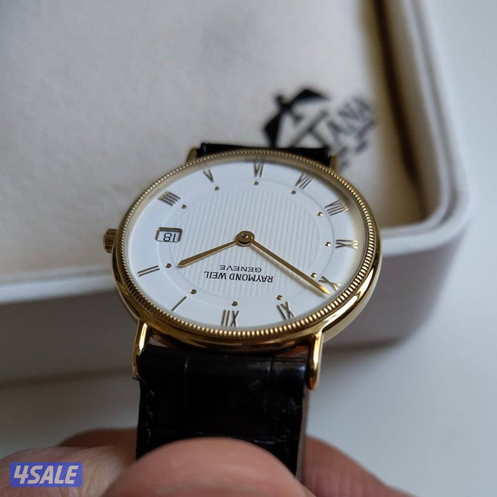 Raymond Weild Geneve 18K Gold Plated Watch2