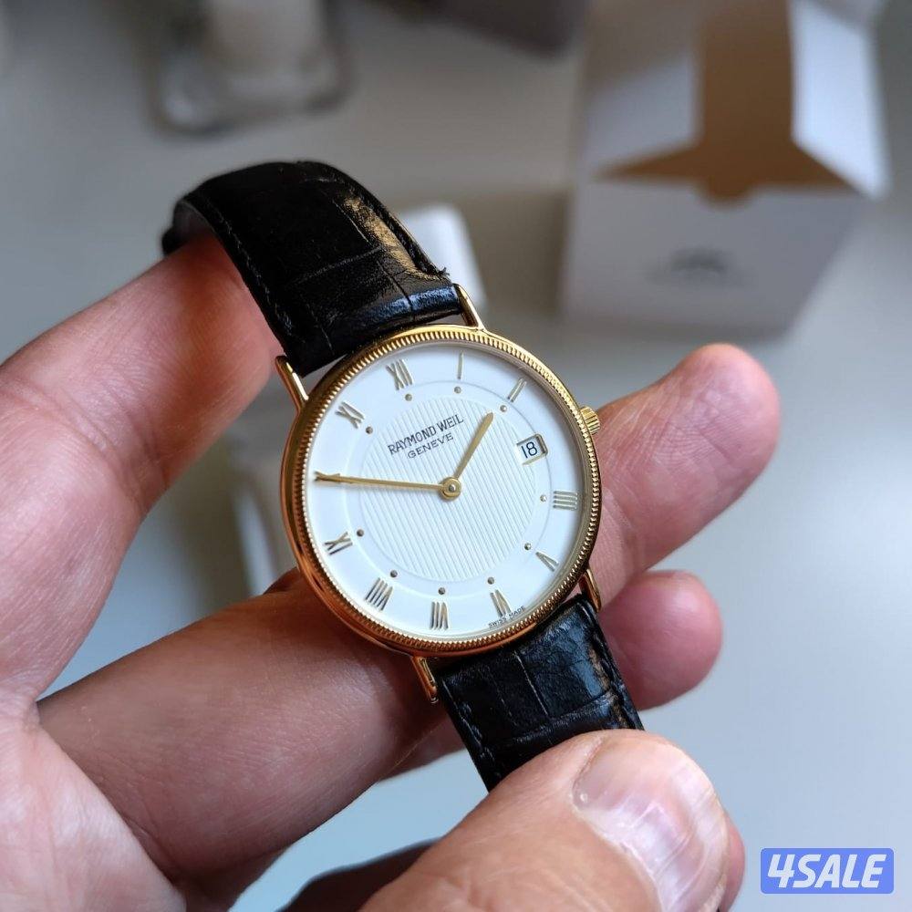 Raymond Weild Geneve 18K Gold Plated Watch5