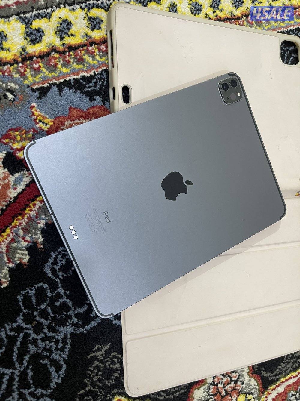 ايباد ابل برو 11 انش 128 قيقا خط ام ون موديل 2022 مو مفتوح ولا مصلح0