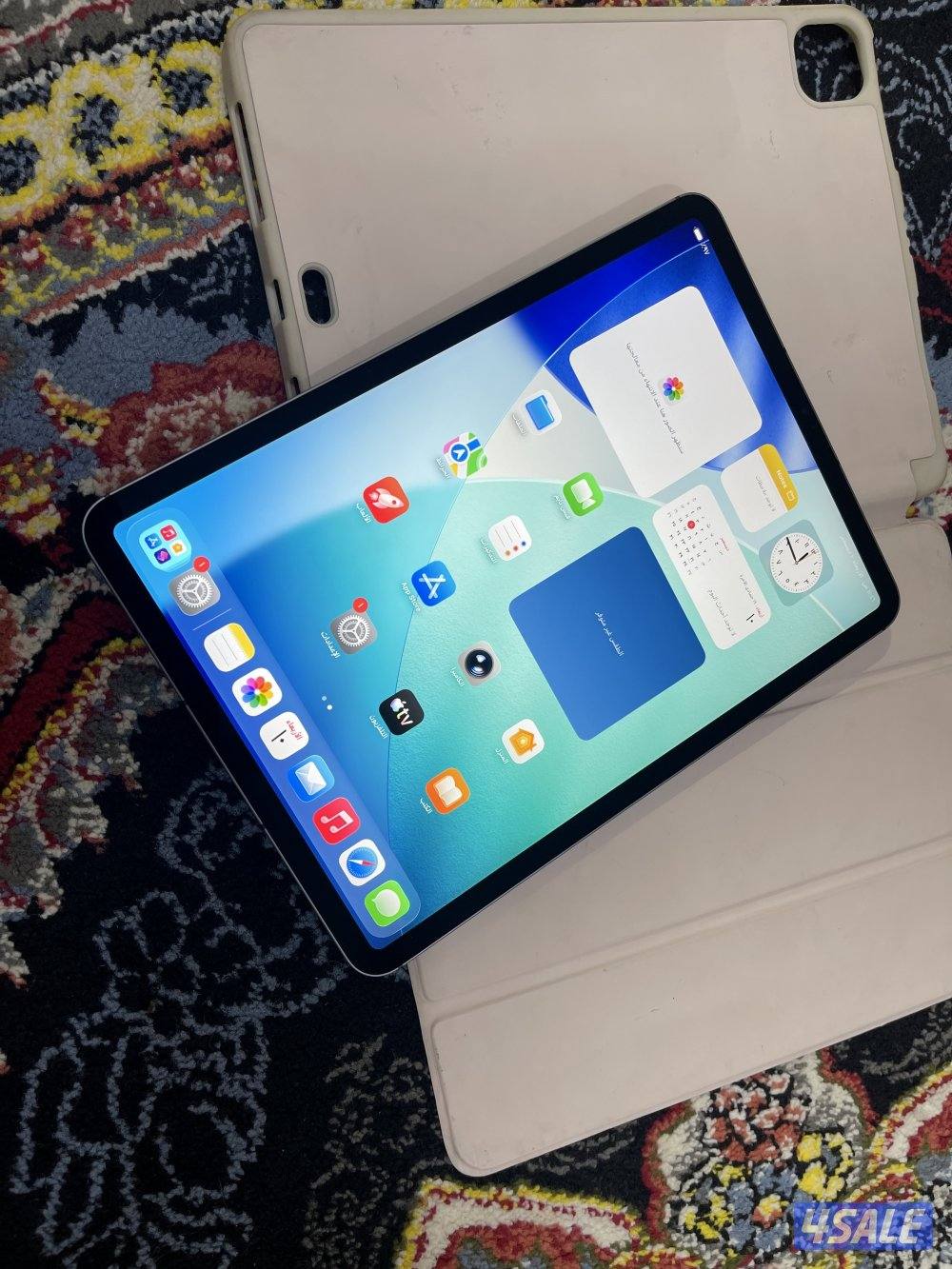 ايباد ابل برو 11 انش 128 قيقا خط ام ون موديل 2022 مو مفتوح ولا مصلح2