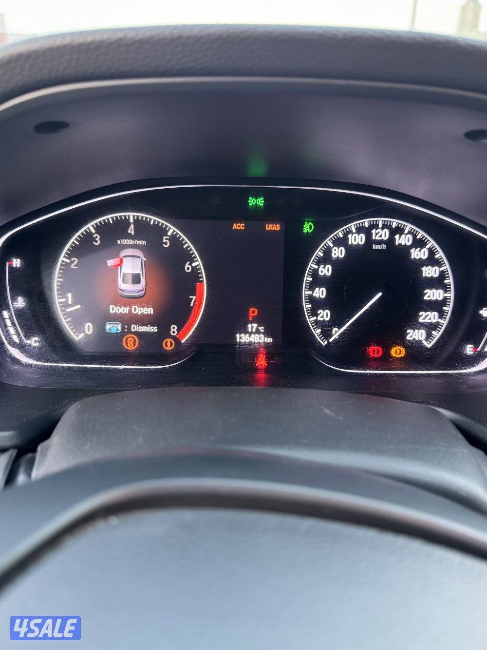 للبيع هوندا اكورد 2018 EXL6