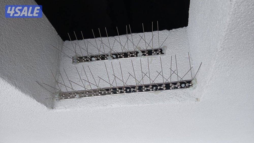 تركيب شبك طارد للطيور للتخلص من فضلات الحمام10