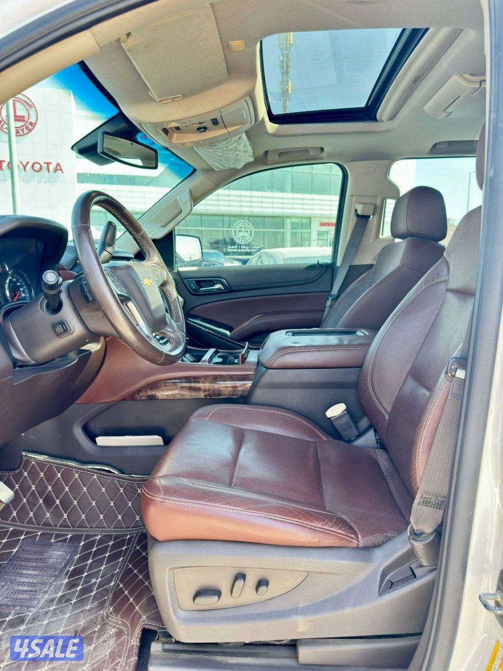 شيفروليه تاهو Z71 صبغ الوكاله شرط الفحص وارد الخليج8