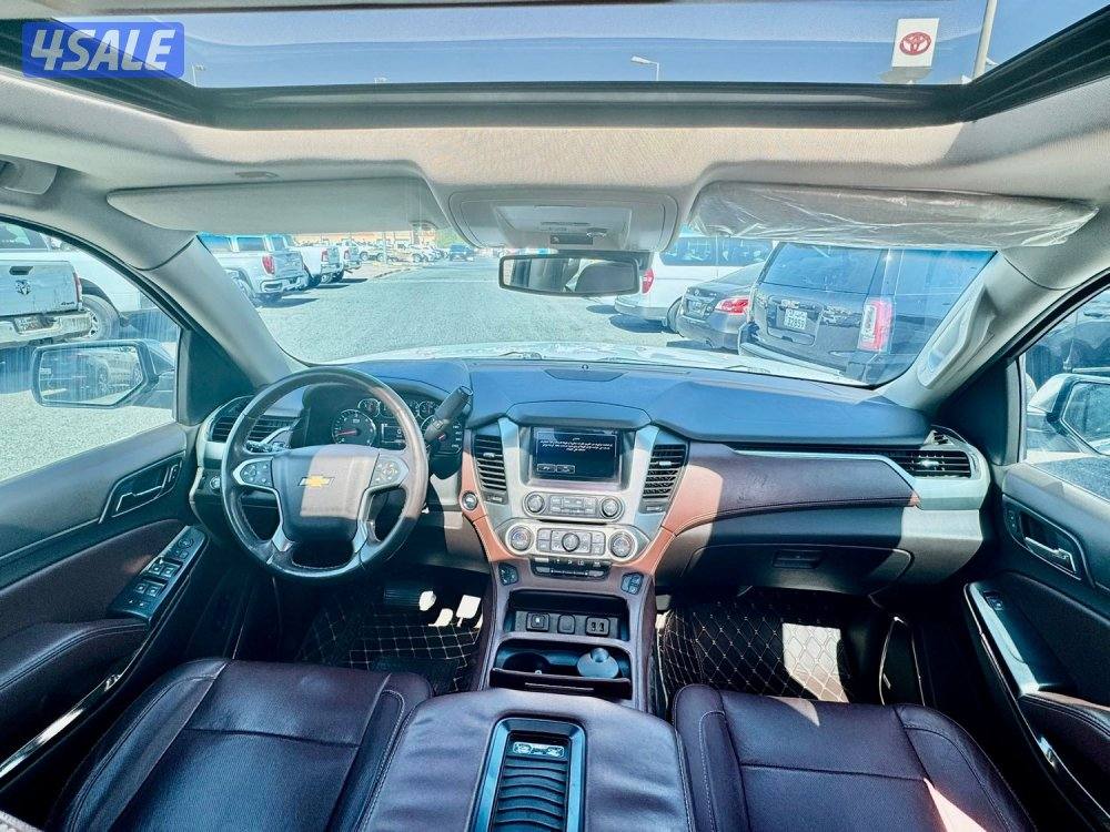 شيفروليه تاهو Z71 صبغ الوكاله شرط الفحص وارد الخليج9