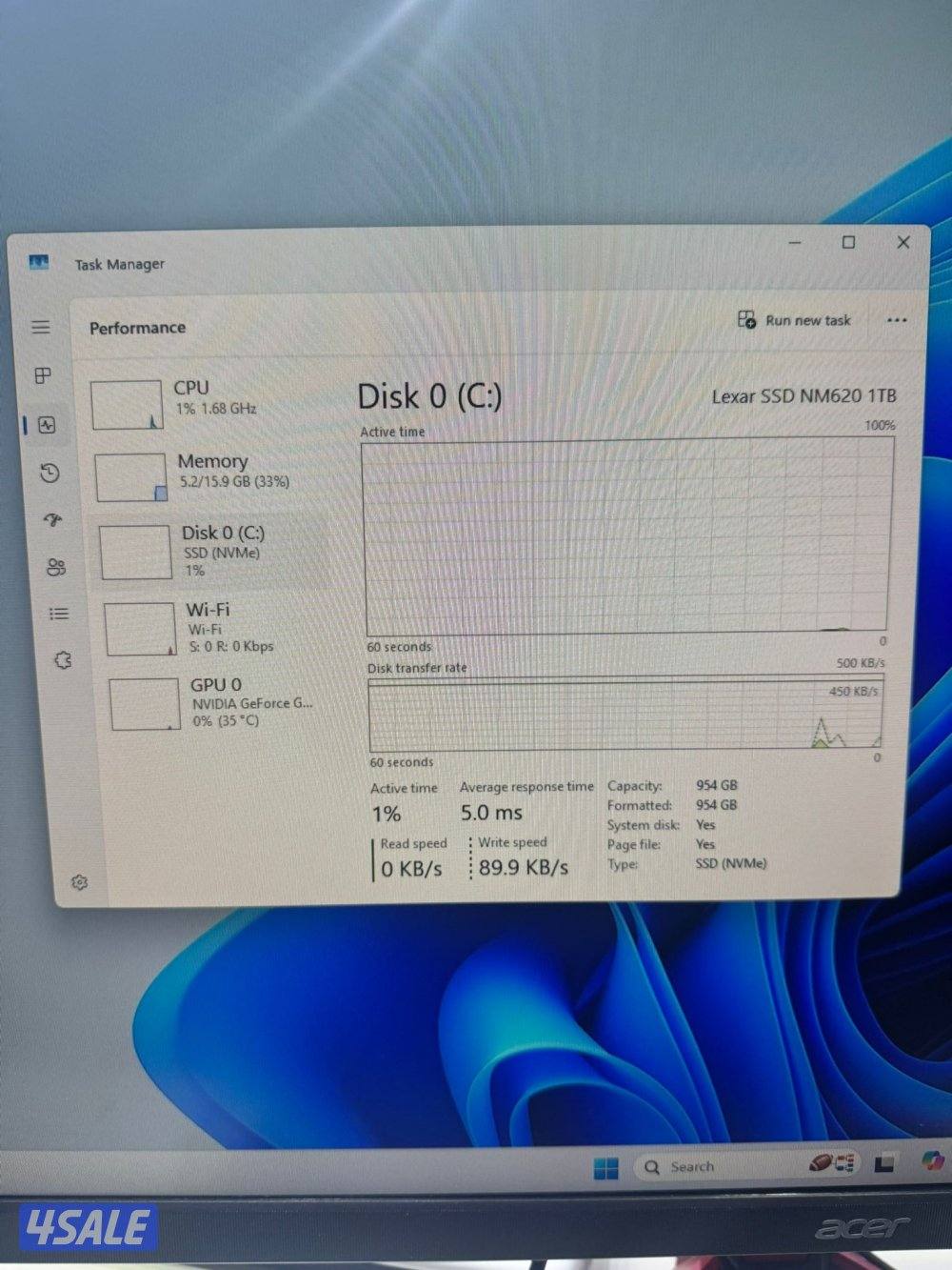 Asus Gameing pc i5 10TH
Ram 16GB
Sad 1TB laser m.2
Nvdia 1650 GTX 4G6