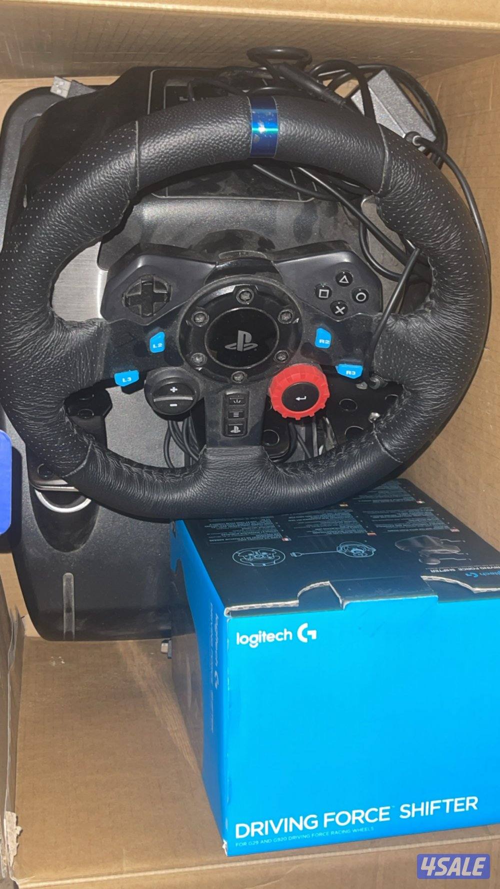 للبيع سكان لوجيتك G29 نظيف بحالة الجديد1