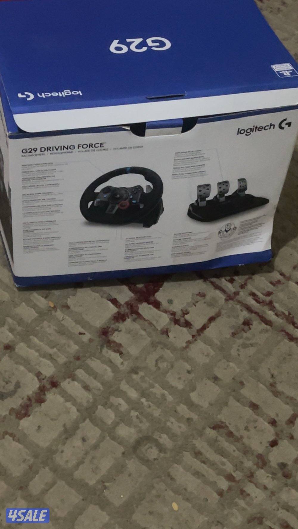 للبيع سكان لوجيتك G29 نظيف بحالة الجديد3