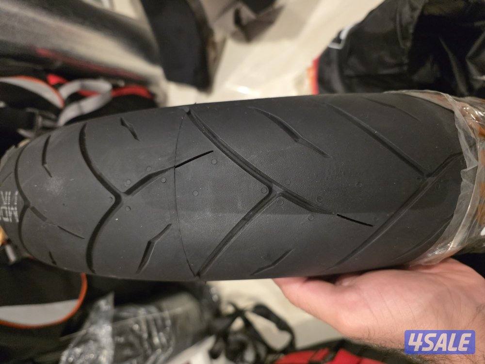 للبيع تاير سيكل أمامي 120/70/17 يركب على الهوندا nc, xadv, forza1