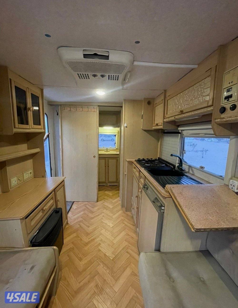 كرفان اوروبي 5 متر5