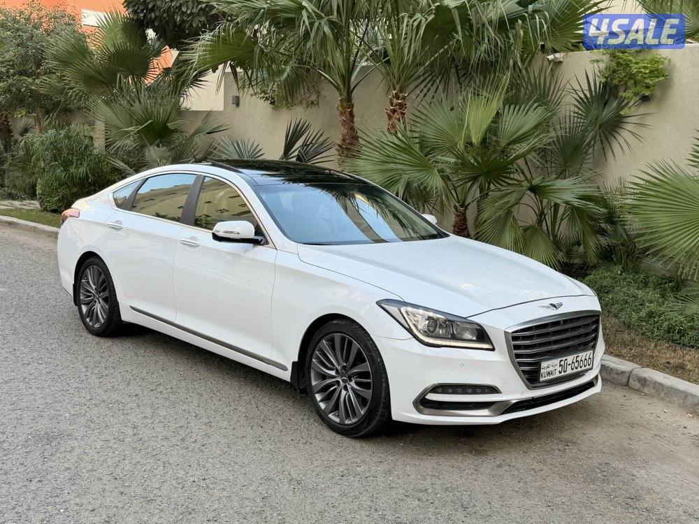 Genesis G80 V6 3.8 Model 2019 full option 110km excellent condition4