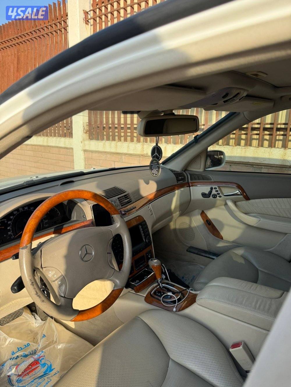 مرسيدس 350s 2004 شرط الفحص شاصي مكينه قير بدي1