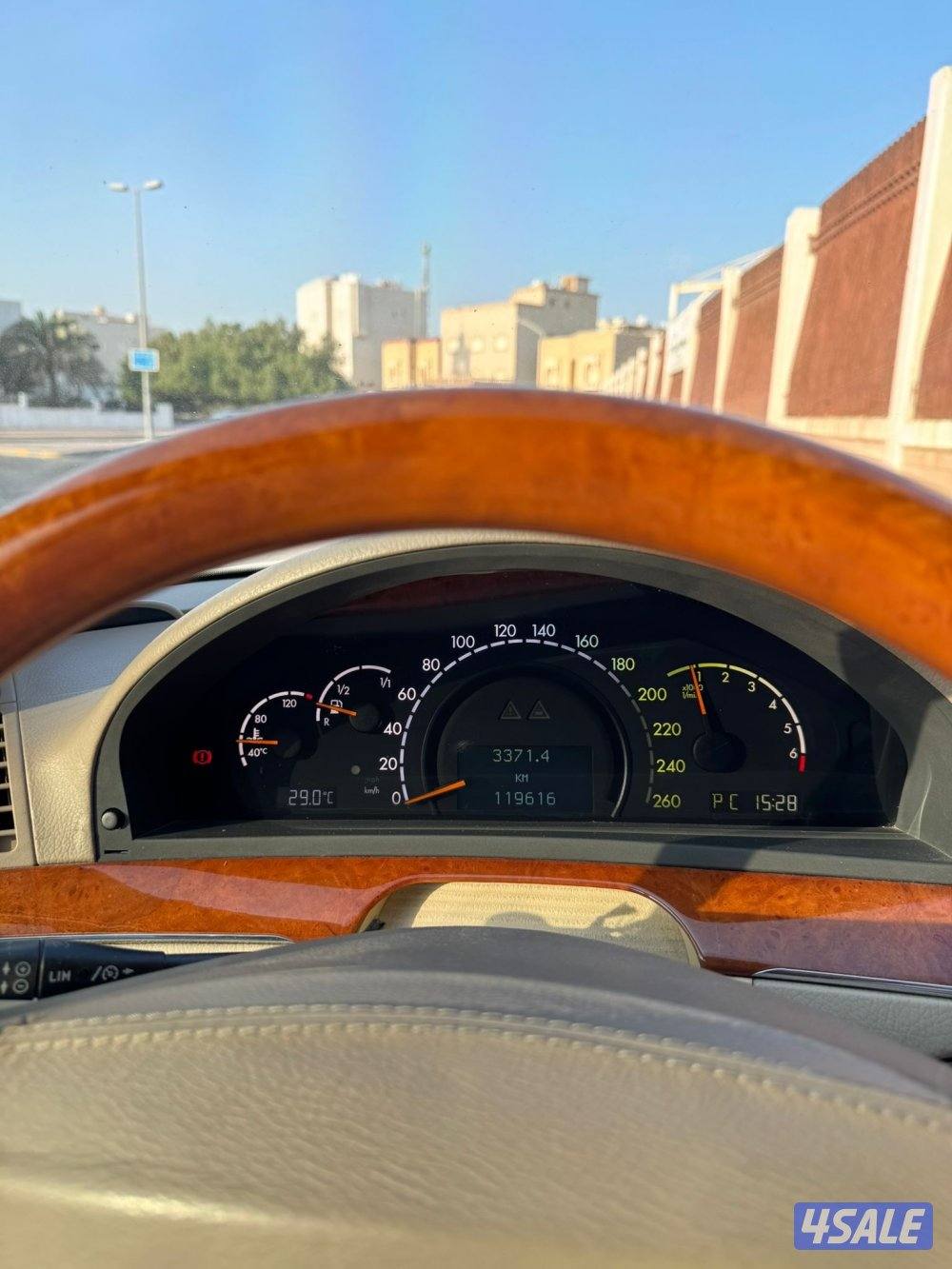 مرسيدس 350s 2004 شرط الفحص شاصي مكينه قير بدي3