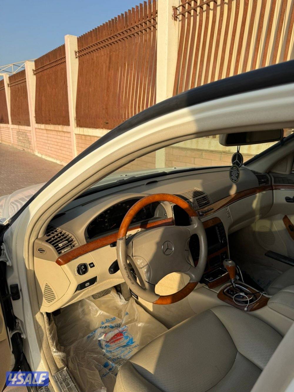 مرسيدس 350s 2004 شرط الفحص شاصي مكينه قير بدي4