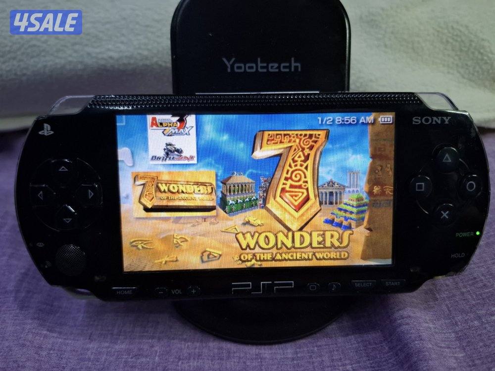 PSP SONY P1000 MODEL.BLACK COLOR 4GB SD CARD WITH 35 GAMES14