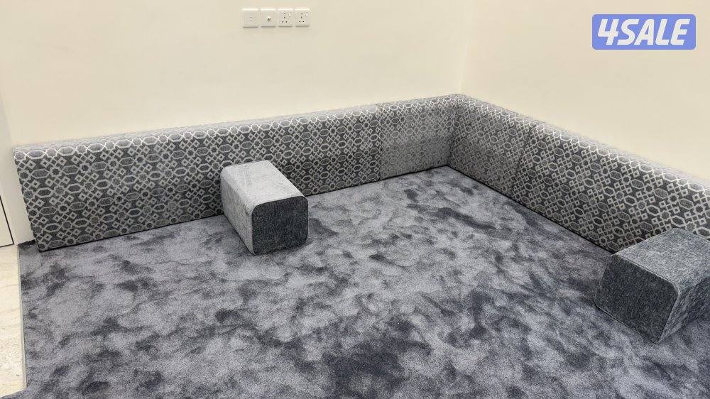 تفصيل وتنجيد مخاد ومراكي اسفنج البغلي وسعودي وستاير رول وخام وسجاد4