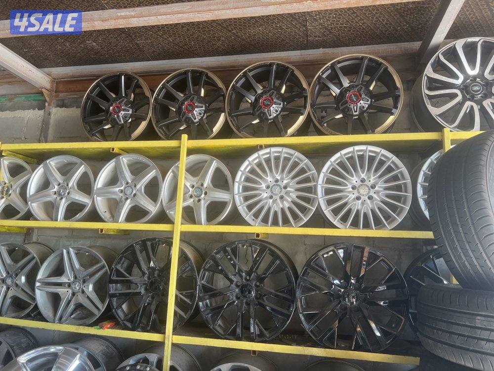 لدينا جميع انواع رنقات المستعمل اصلي9