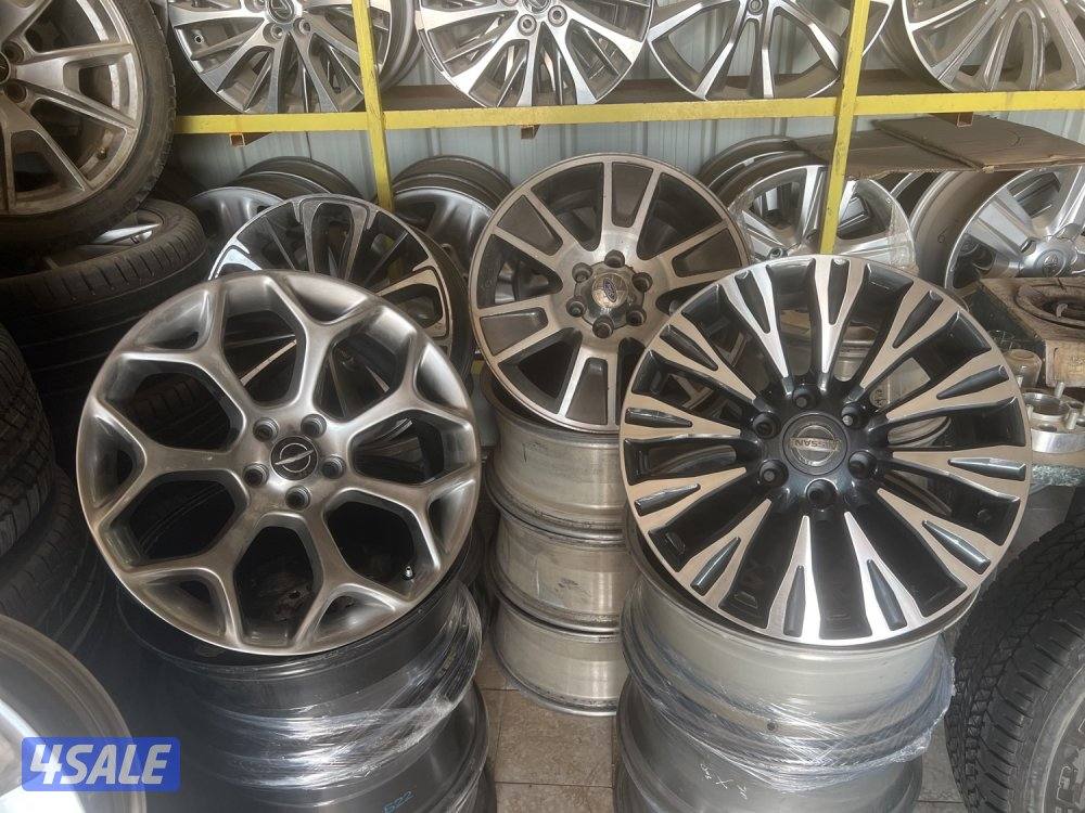 لدينا جميع انواع رنقات المستعمل اصلي15