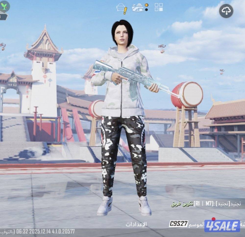 للبيع حساب ببجي4