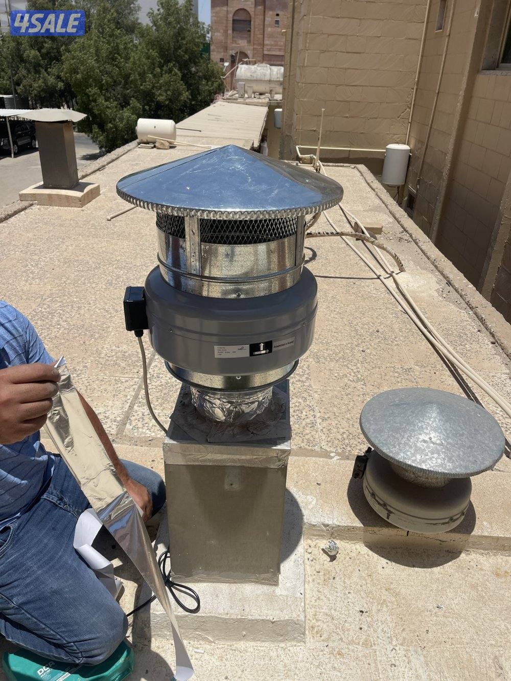 تصليح شفاط مركزي _صيانة تهوي مركزيه_تصليح مدخنة مطبخ _تصليح شفا حمام0