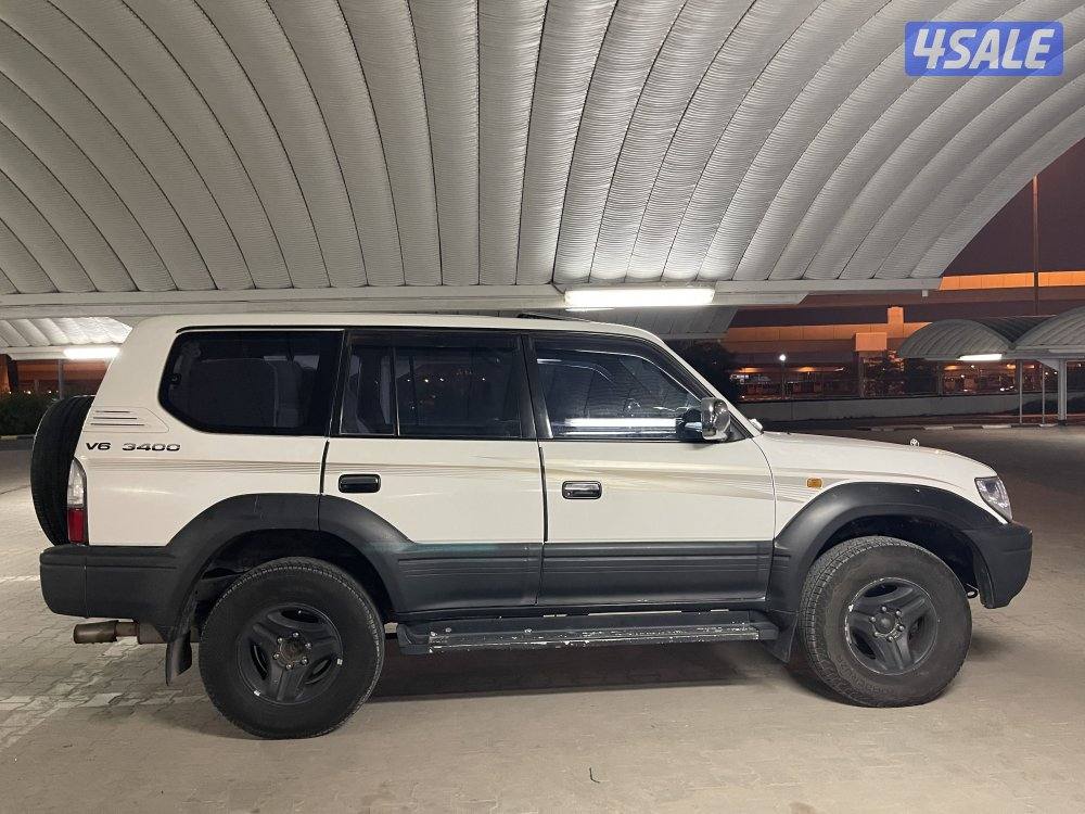 للبيع جيب تويوتا برادو موديل 2002 صبغ الوكالة1