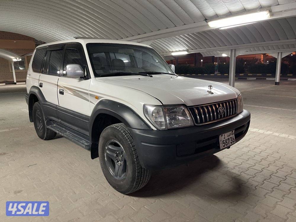 للبيع جيب تويوتا برادو موديل 2002 صبغ الوكالة2
