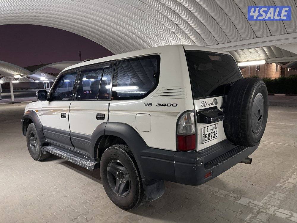 للبيع جيب تويوتا برادو موديل 2002 صبغ الوكالة6