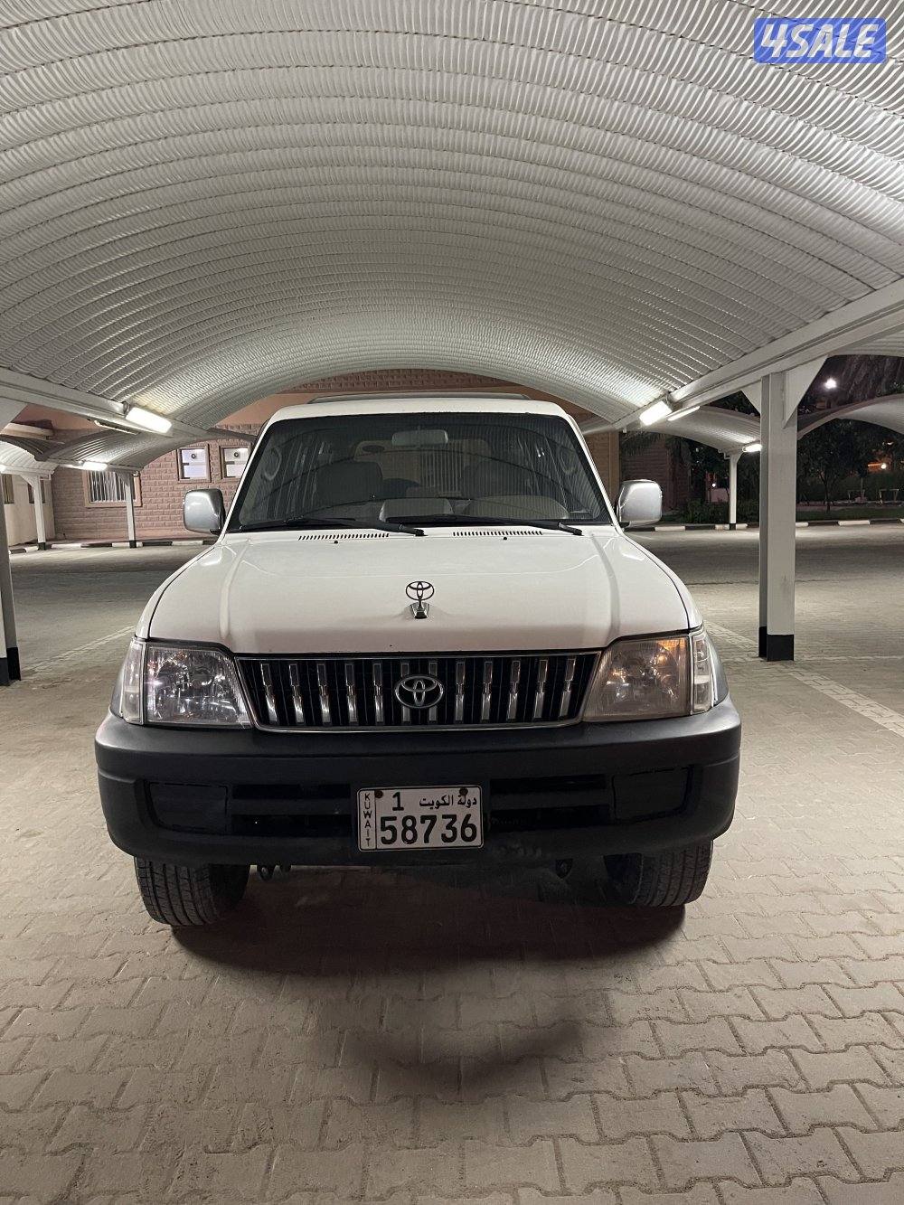 للبيع جيب تويوتا برادو موديل 2002 صبغ الوكالة7