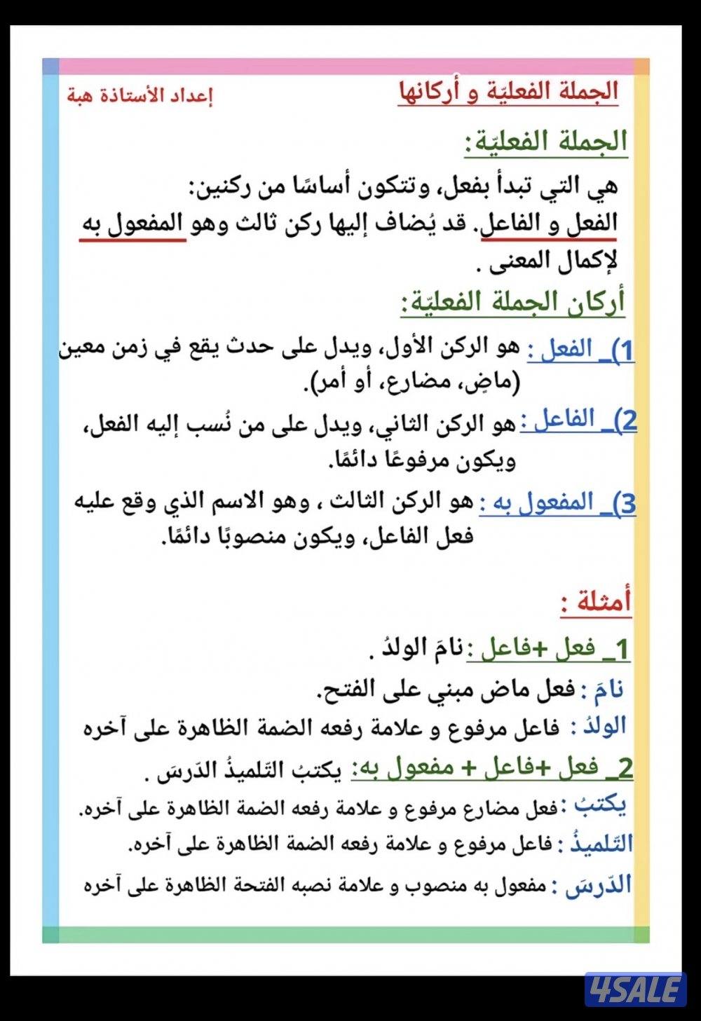 مدرس لغة عربية لجميع المراحل التعليمية والجامعات15