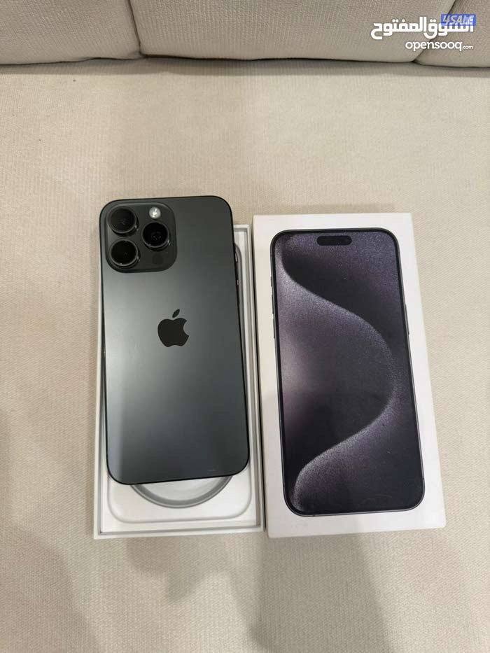 ايفون15بروماكس سعر155دينار ولا خدش2
