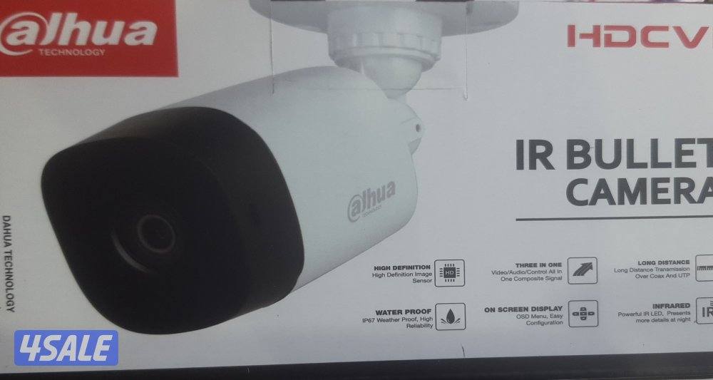 عرض ٤كاميرات٢ميجا وجهاز داهوا ٢ميجاوتسجيل شهر١تيار بايت15