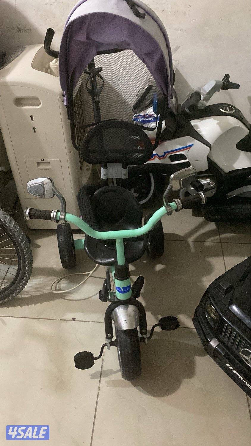 للبيع سكوتر مع عجله1