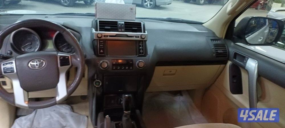 للبيع برادو 2015 شرف الفحص جير مكينة شاصي اللون ابيض نضيف جداً5