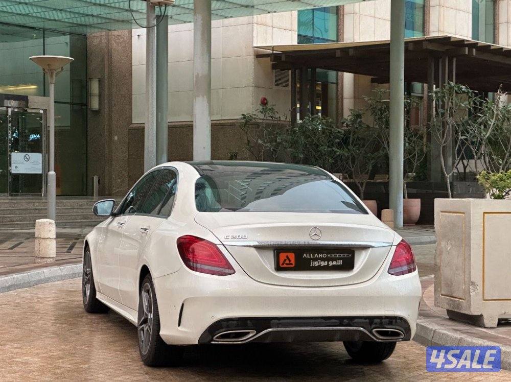 مرسيدسC200 كتAMG موديل2019 عداد74الف وارد الملا2