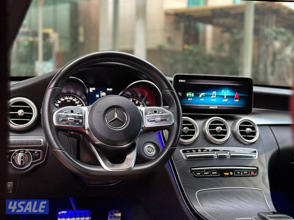 مرسيدسC200 كتAMG موديل2019 عداد74الف وارد الملا5