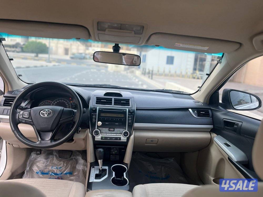 للبيع كامري 2016 أبيض شرط الفحص قير مكينة شاصي3