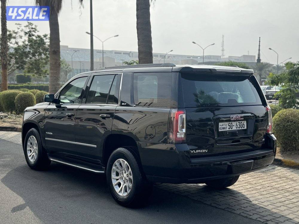 جي ام سي يوكن SLT موديل 2018 صبغ الوكاله بحاله الوكاله4