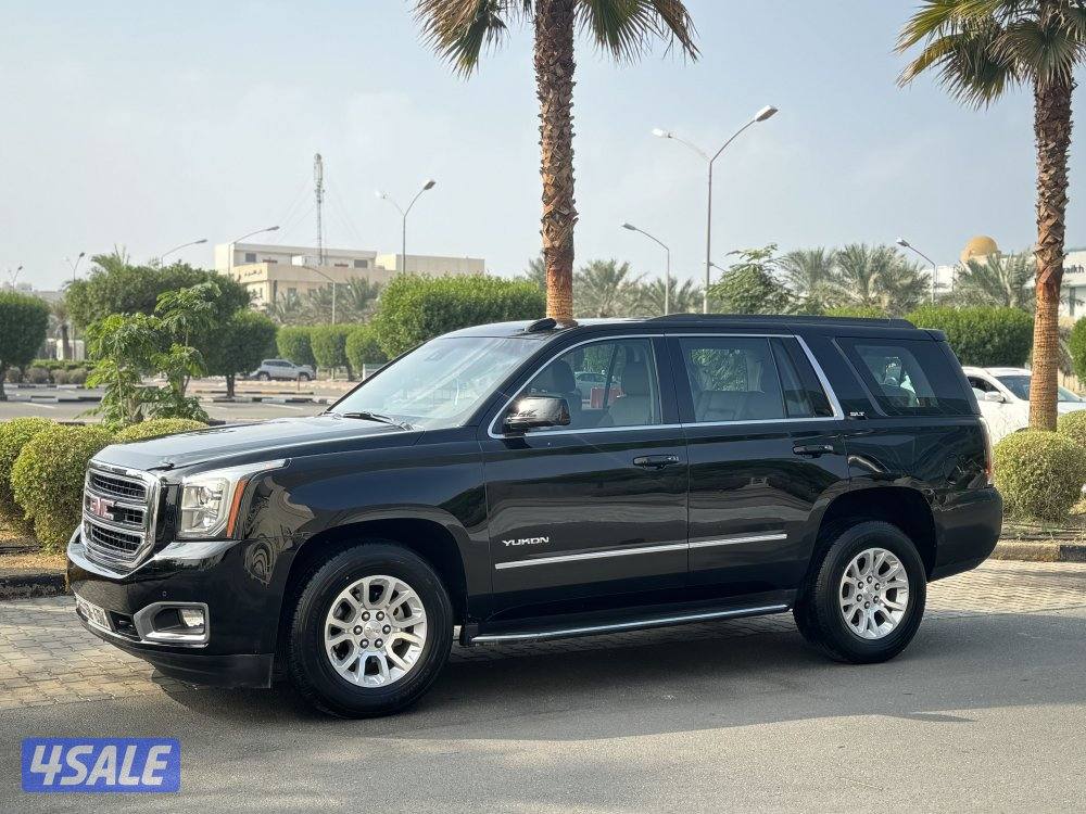 جي ام سي يوكن SLT موديل 2018 صبغ الوكاله بحاله الوكاله8