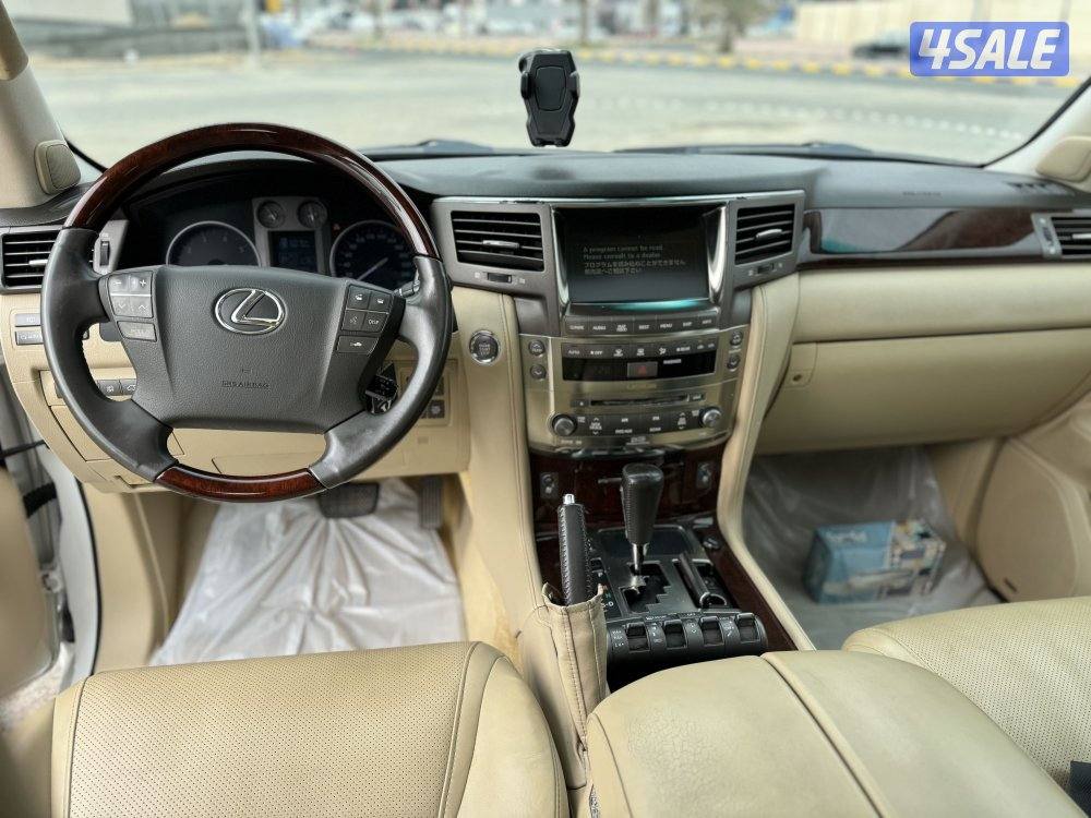 لكزس LX570 وارد الخليج فحص جير مكينه شاصي البدي قطعه وحده9