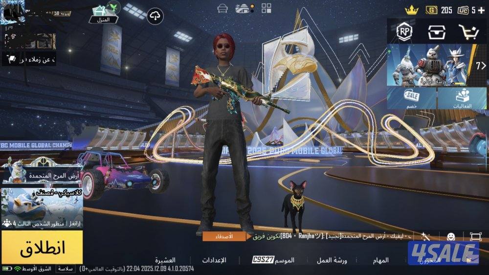 للبيع حساب ببجي او البدل2