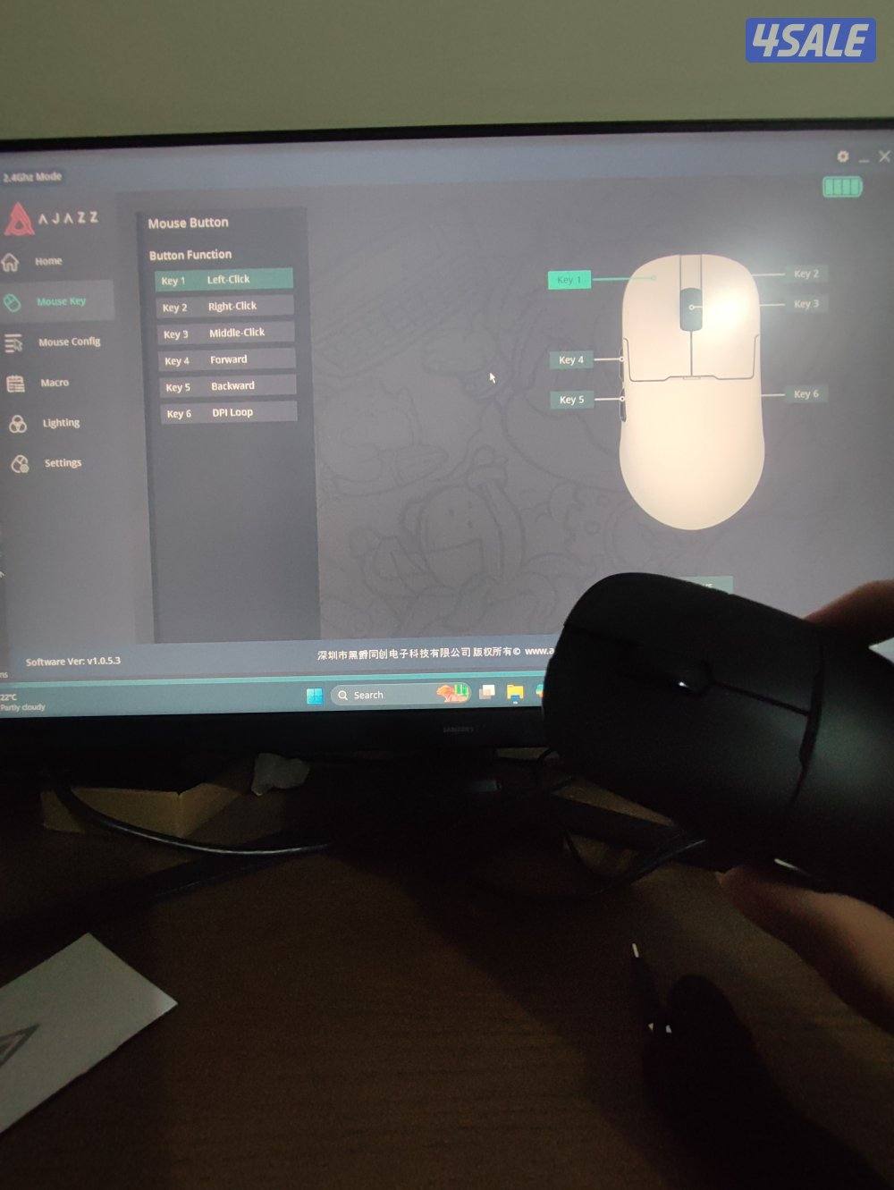 ماوس ajazz aj159p اسود2