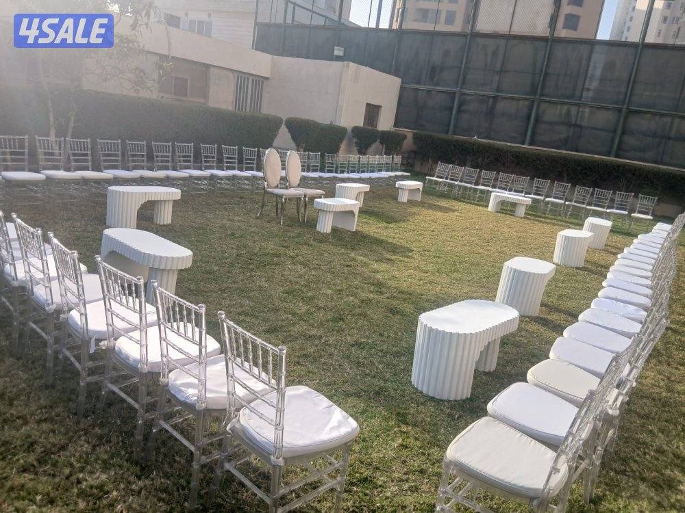 تاجير كراسي وطاولات خيام عزاء تاجير زوالي خدمات ضيافه خدمت باركن6