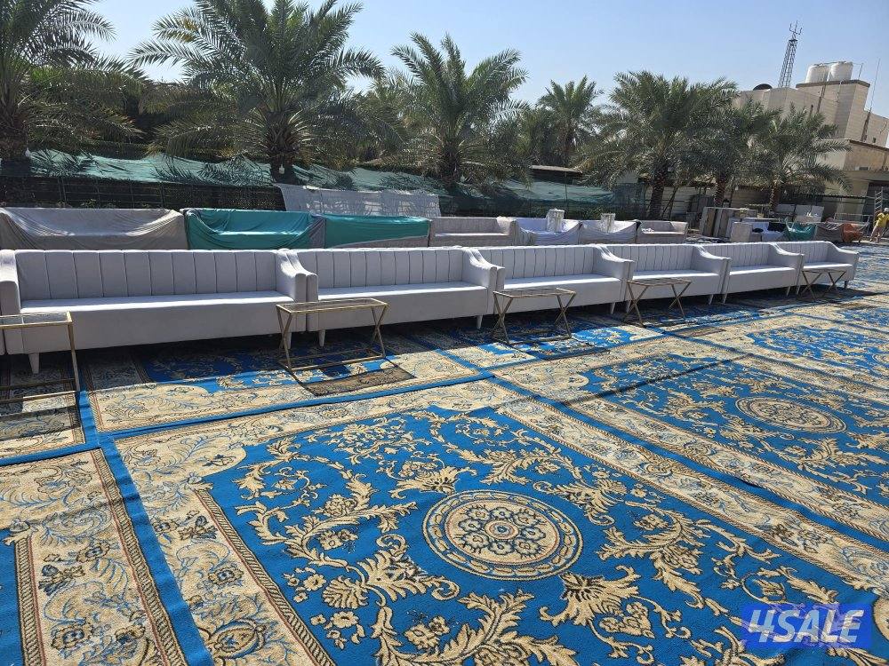 تاجير كراسي وطاولات خيام عزاء تاجير زوالي خدمات ضيافه خدمت باركن11