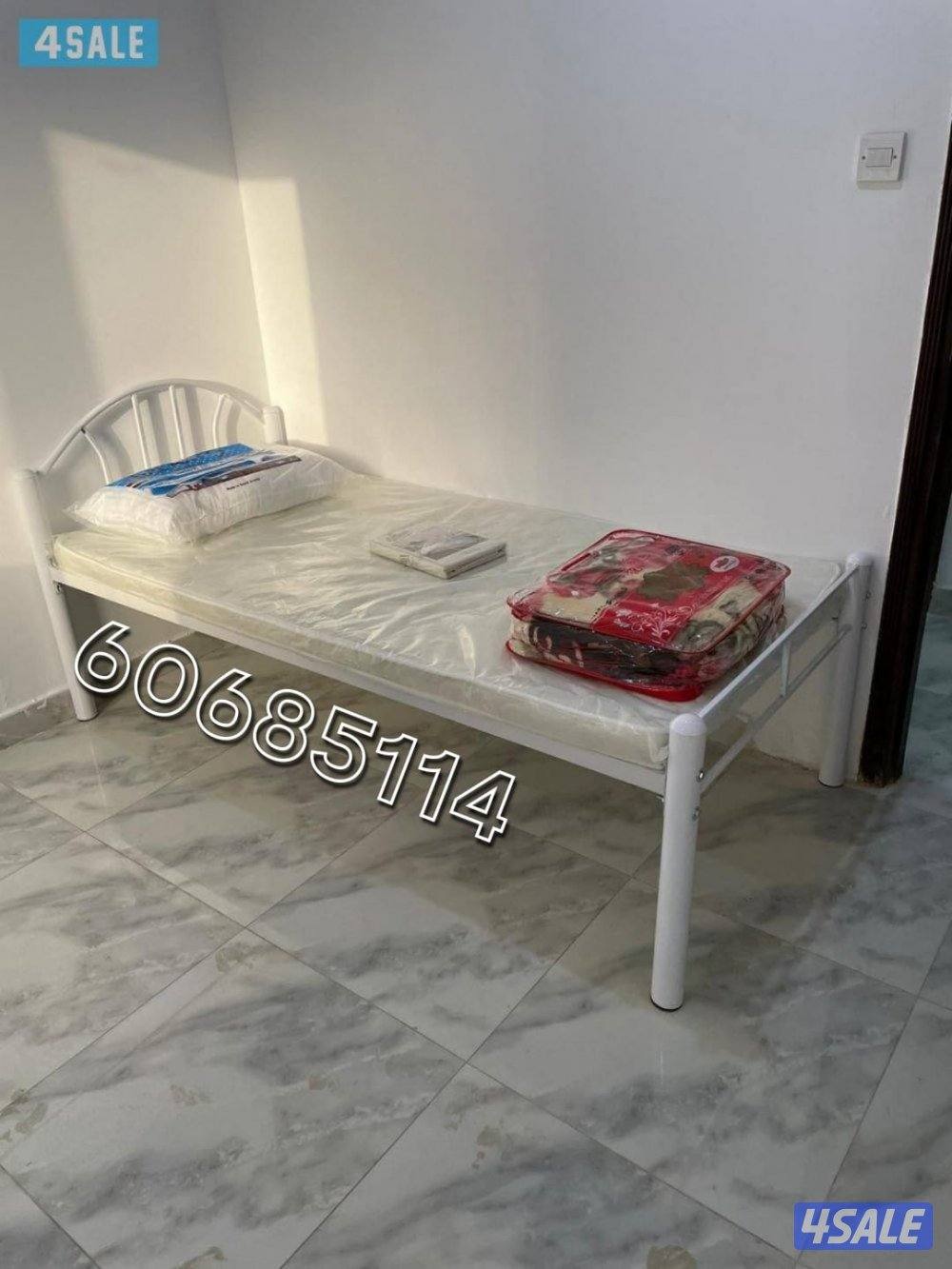 سرير سنجل +سرير دبل سرير جميع القياسات دواشق طبيه جميع القياسات مخده4