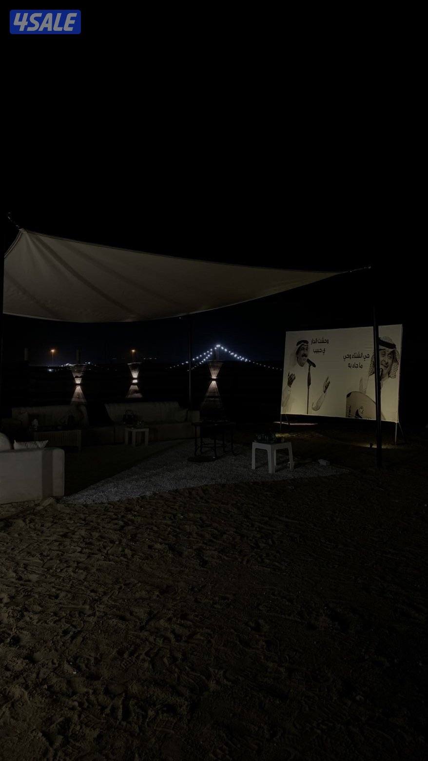 للاجار كشته و مخيم الصبيه الجسر الاول ⛺️3