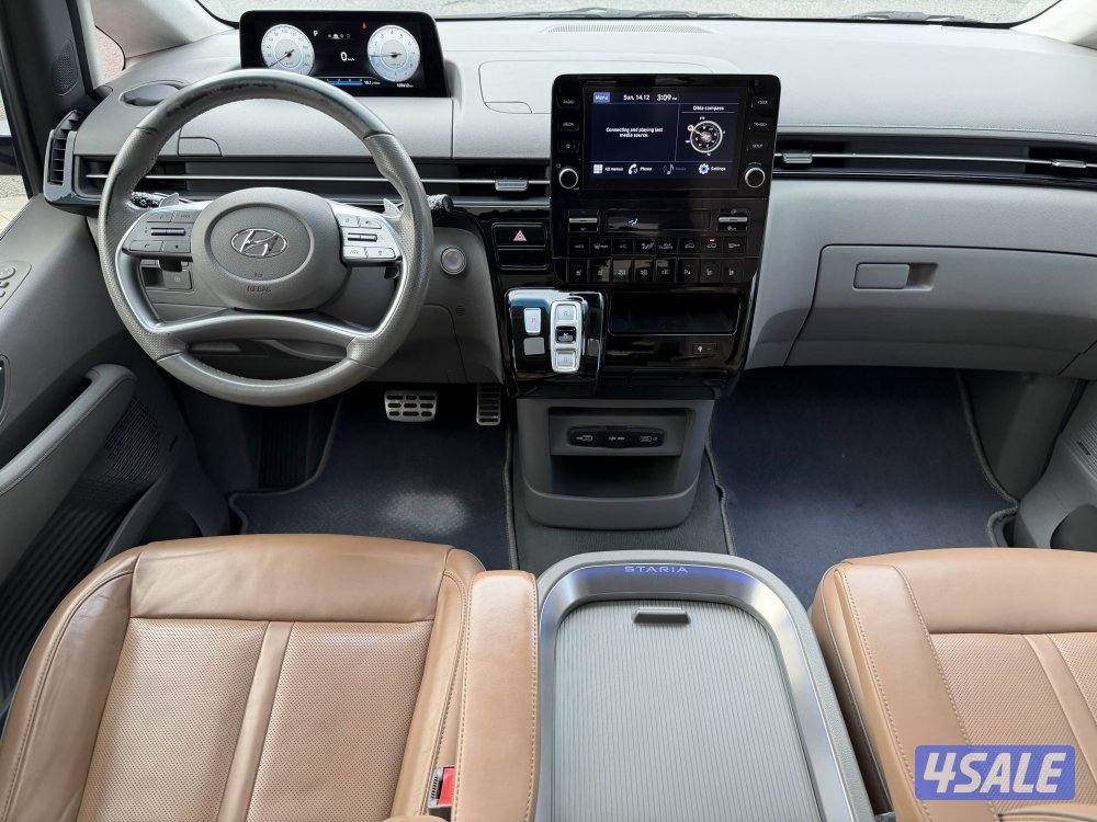 هيونداي ستاريا 2022 عداد 107 الف سيرفيس منتظم مالك اول صبغ الوكالة1