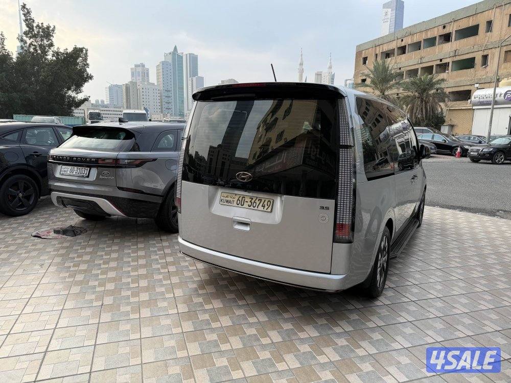 هيونداي ستاريا 2022 عداد 107 الف سيرفيس منتظم مالك اول صبغ الوكالة3