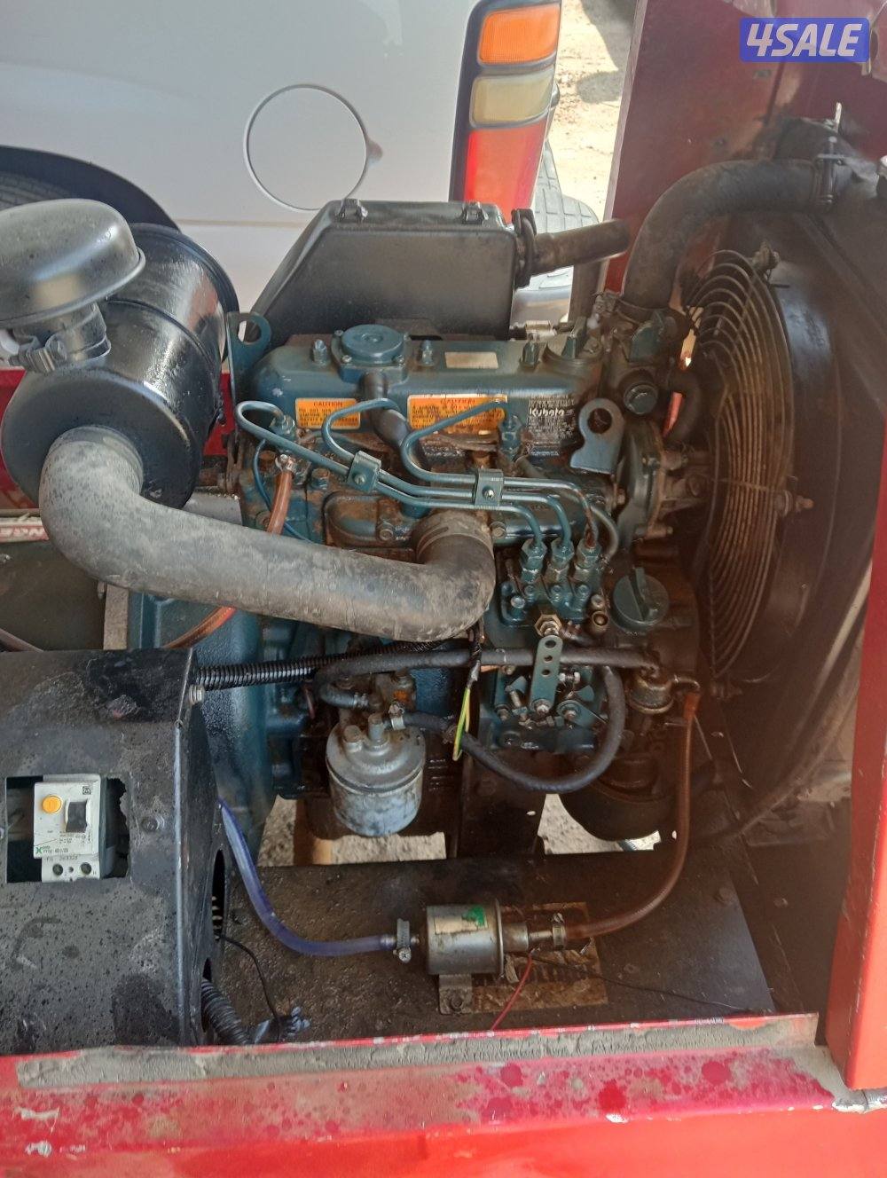 مكينة كوبوتا ديزل حجم 6000يابانيه + ماطور روبن حجم 75002